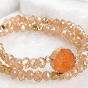 Druzy Double Bracelet